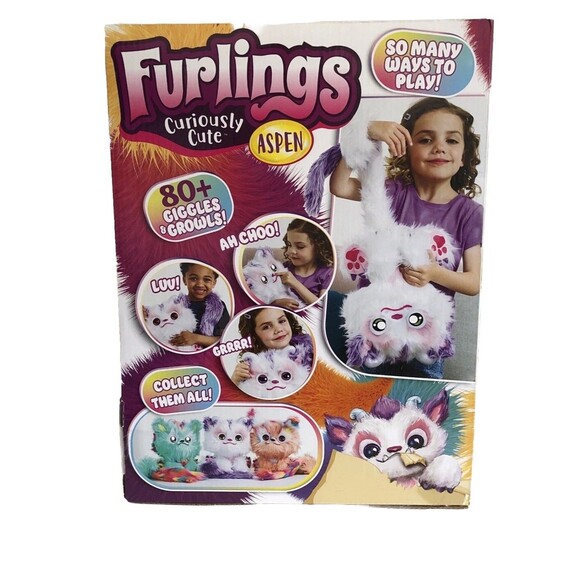 Furlings Yeti Aspen Interactive Plush Toy – Laughing Sounds Stuffed Animal New - Picture 3 of 3